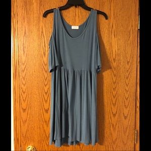 Cold shoulder boutique dress